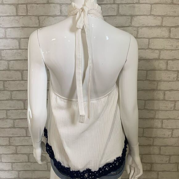 ‎NWOT Moon River Boho halter top -- Size M - Picture 7 of 10